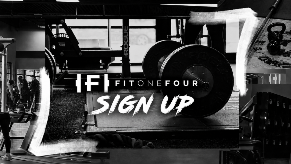 Sign Up - Fit One Four